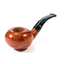 Briar Pipe Santambrogio Smooth FP Big Bent Tomato