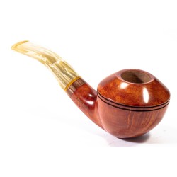 Pipe Santambrogio Smooth FP Big Bent Rhodesian