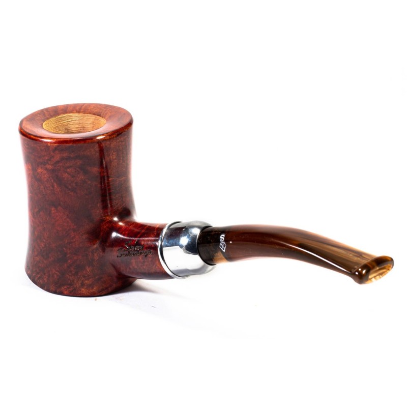 Pipa in Radica Santambrogio Red Liscia Cherrywood Pipa in Radica Santambrogio Red Liscia Cherrywood