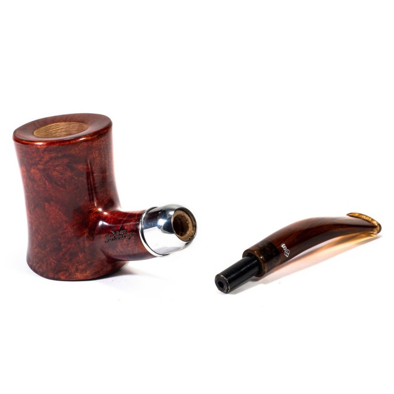 Pipa in Radica Santambrogio Red Liscia Cherrywood Pipa in Radica Santambrogio Red Liscia Cherrywood