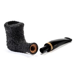 Pipe Brebbia Naif Rusticated Model 7013 Billiard