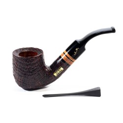 Pipe Savinelli Collection 2025 Sabbiata Bent Pot
