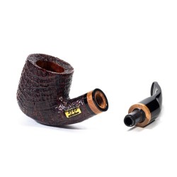 Pipe Savinelli Collection 2025 Sabbiata Bent Pot