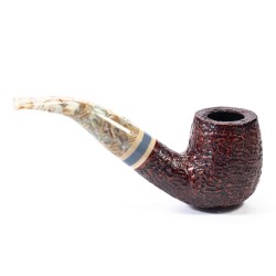 Pipe Savinelli Sasso Rusticated 616 KS Bent Billiard