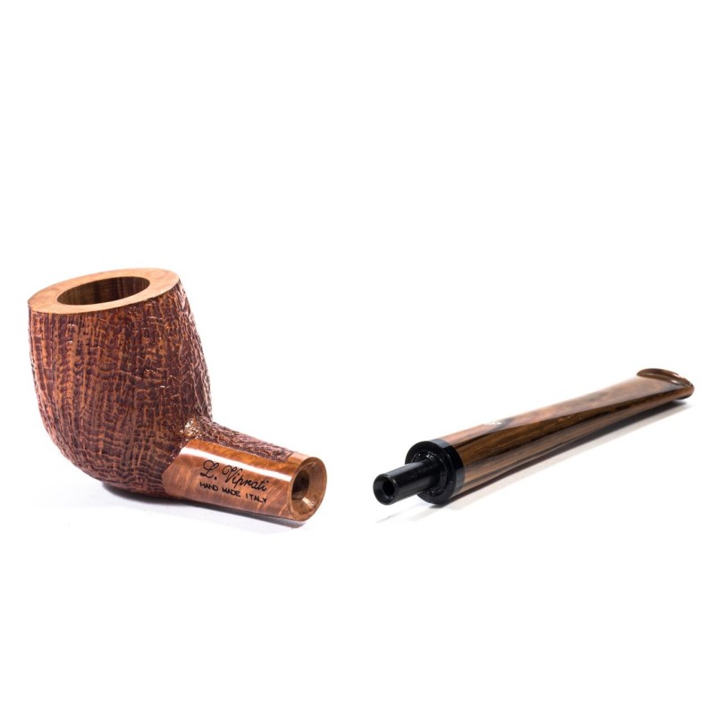 Pipe Luigi Viprati Sandblast Billiard Pipe Luigi Viprati Sandblast Billiard
