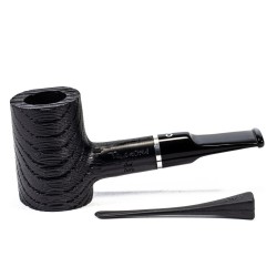Bog Oak Pipe Talamona Elegant Poker