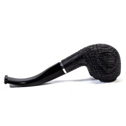 Bog Oak Pipe Talamona Elegant Bent Rhodesian