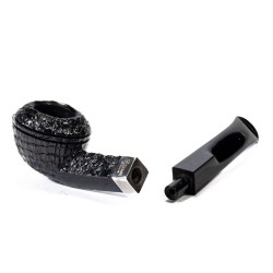 Briar Pipe Peterson Junior Sandblasted Bent Bulldog