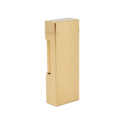 Accendino Dunhill Rollagas Moirè Placcato Oro