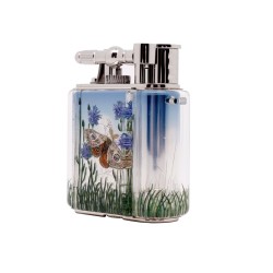 Accendino Dunhill Unique Turbo Aquarium Moth Palladio