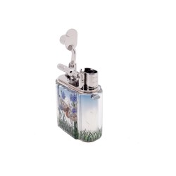 Accendino Dunhill Unique Turbo Aquarium Moth Palladio