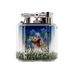 Accendino Dunhill Unique Turbo Aquarium Moth Palladio