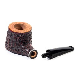 Pipa in Radica Radice Rind Rusticata Pot