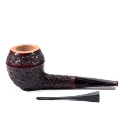 Pipa in Radica Radice Rind Rusticata Bulldog
