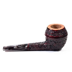 Pipa in Radica Radice Rind Rusticata Bulldog