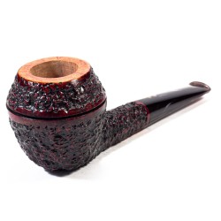Briar Pipe Radice Rind Rusticated Bulldog