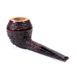 Pipa in Radica Radice Rind Rusticata Bulldog