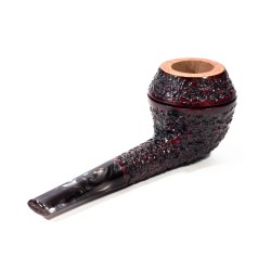 Briar Pipe Radice Rind Rusticated Bulldog