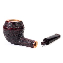 Briar Pipe Radice Rind Rusticated Bulldog