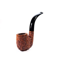 Briar Pipe Radice Rind Rusticated Hungarian