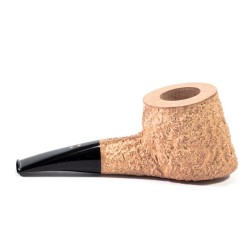 Briar Pipe Radice Rind Pure Rusticated Pot