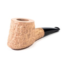 Briar Pipe Radice Rind Pure Rusticated Pot