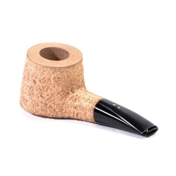 Briar Pipe Radice Rind Pure Rusticated Pot