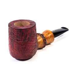 Pipa in Radica Radice Silk Cut Sabbiata Billiard