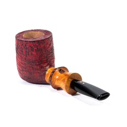 Pipa in Radica Radice Silk Cut Sabbiata Billiard