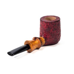 Pipa in Radica Radice Silk Cut Sabbiata Billiard