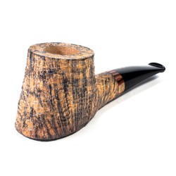 Pipa in Radica Radice Silk Cut G Sabbiata Pot