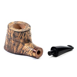 Pipa in Radica Radice Silk Cut G Sabbiata Pot