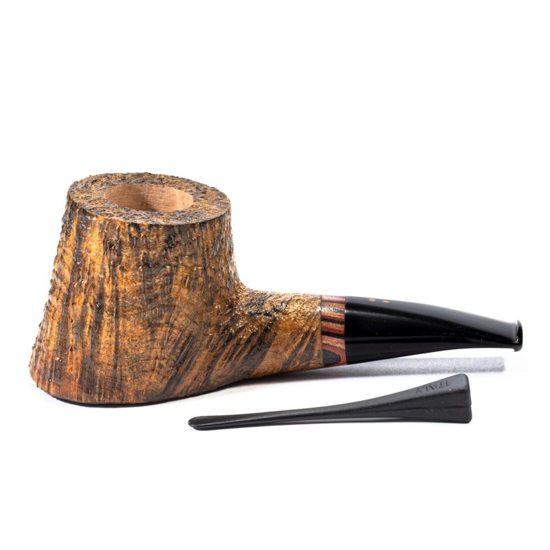 Pipa in Radica Radice Silk Cut G Sabbiata Pot Pipa in Radica Radice Silk Cut G Sabbiata Pot