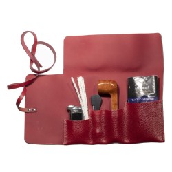Borsa Portapipa Avvolgibile Giovannozzi Rosso
