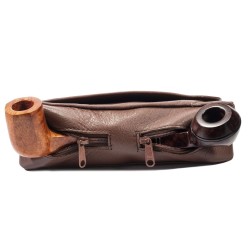 Borsa Portapipa e Tabacco Lubinski 2 Pipe I714C
