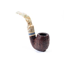 Pipe Savinelli Sasso Rusticated 614 Full Bent