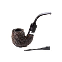 Pipa Savinelli Minerva Rusticata 614 Bent Billiard