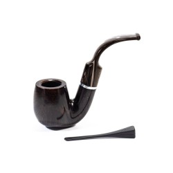 Pipa Savinelli Morellina Liscia 614 Bent Billiard