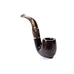 Pipa Savinelli Morellina Liscia 614 Bent Billiard