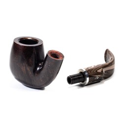 Pipa Savinelli Morellina Liscia 614 Bent Billiard