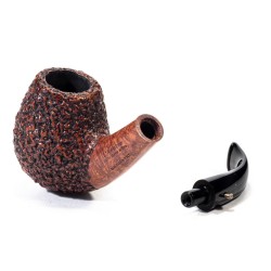 Pipe L'Anatra Dalle Uova D'Oro Rusticated Bent