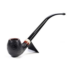Pipa Aldo Velani Sabbiata Churchwarden Bent Apple