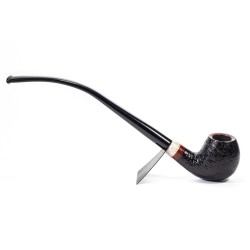 Pipa Aldo Velani Sabbiata Churchwarden Bent Apple