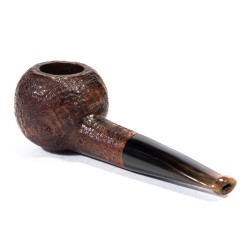 Briar Pipe Ropp Stout Sandblasted Tomato