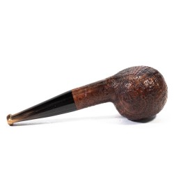 Briar Pipe Ropp Stout Sandblasted Tomato