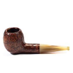 Briar Pipe Ropp Stout Sandblasted Apple