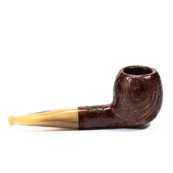 Briar Pipe Ropp Stout Sandblasted Apple
