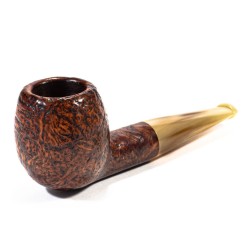 Briar Pipe Ropp Stout Sandblasted Apple