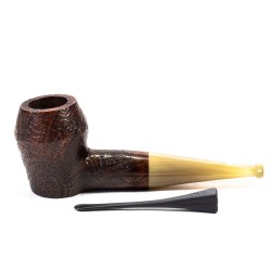 Briar Pipe Ropp Stout Sandblasted Bulldog