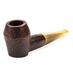Briar Pipe Ropp Stout Sandblasted Bulldog